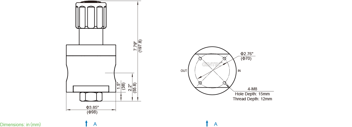 GENTEC R17 Series High Flow Regulator